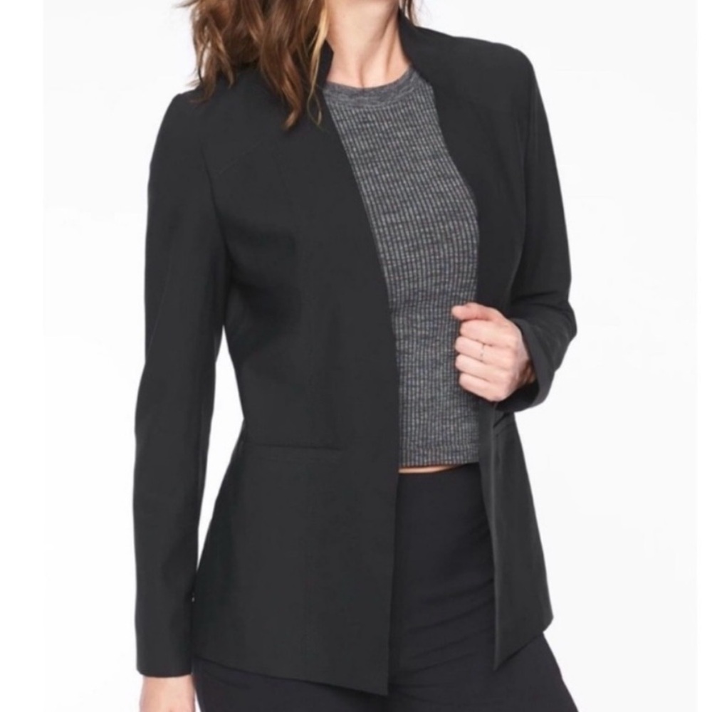 Athleta Interstellar Black Blazer NWOT